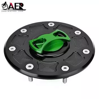 Крышка топливного бака мотоцикла для Kawasaki NINJA 500 EX500 500R ZX6 ZX6E ZX6R ZX7 ZX7RR ZX9 ZX9R ZX11C ZX11D чёрный