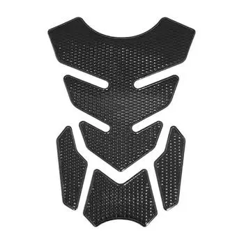 Крышка топливного бака мотоцикла, практичная самоклеящаяся долговечная защитная наклейка для газойля, аксессуары, аксессуары чёрный