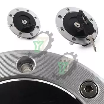 Крышка топливного бака мотоцикла с ключом для Suzuki GSXR 600 750 1000 1300 TL1000S TL1000R SV650/S GS500 600 1200 Katana