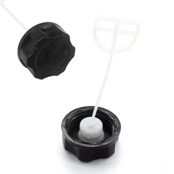 Крышка топливного бака подходит для различных триммеров, кусторезов, многофункциональных инструментов черного цвета