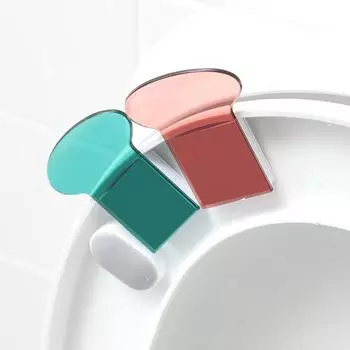 Крышка унитаза с защитой от грязных рук, откидная крышка унитаза, подъемное устройство для крышки унитаза, переносная ручка для унитаза кларет