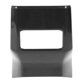 Крышка вентиляционного отверстия кондиционера в задней центральной консоли, подлокотник заднего сиденья в стиле углеродного волокна, крышка вентиляционного отверстия кондиционера