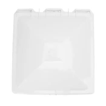 Крышка вентиляционного отверстия на крыше автофургона 13 X 13 дюймов, универсальная белая вентиляционная крышка для ванной комнаты прицепа автодома