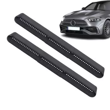 Крышка воздуховода заднего сиденья Установка защитной крышки воздуховода под сиденьем Защитная решетка воздуховода кондиционера чёрный