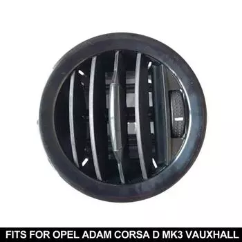 Крышка воздухозаборника кондиционера автомобиля решетка для Opel Adam Corsa D MK3 Vauxhall 13417363 13365420 2201099 1814154 чёрный