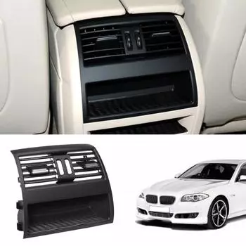 Крышка воздухозаборника задней центральной консоли для BMW F10 520D Vent Fresh Air Outlet Vents Grille для BMW 530d F10 F18 525d 535d 5 Series чёрный