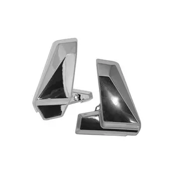 Крышка воздушного фильтра KAWASAKI Original type с покрытием для Kawasaki ZRX400/ZRX400-2 серебряный