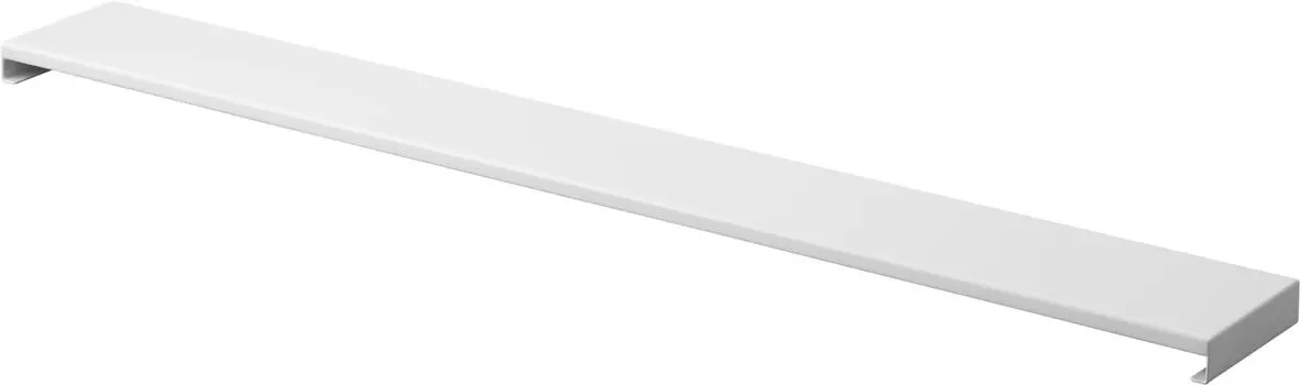 Крышка выпускного отверстия Yamazaki Jitsugyo, плоская, тип W75, белая, W78 x D10 x пластина, тонкая, масляная защита от брызг, легко моется, 2904, высота 2,5 см белый