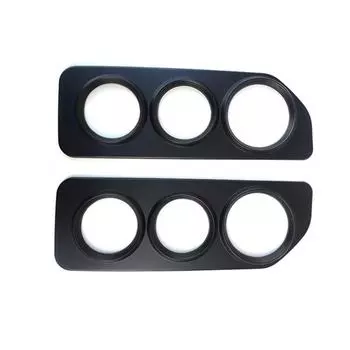 Крышка заднего фонаря для Jimny JB64 JB74, капоты задних фонарей, декоративная рамка, наклейка, отделка, черный АБС-пластик, Стайлинг автомобиля