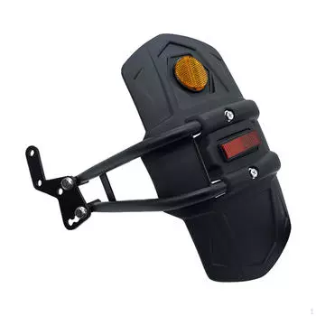 Крышка заднего колеса электрического велосипеда с кронштейном, сменная часть Black