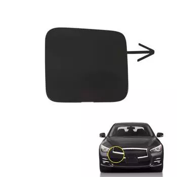 Крышка заглушка буксировочного крюка переднего бампера для Infiniti Q50 2014-2018 622A1-4Ga0A, АБС