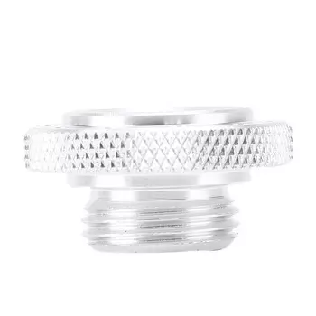 Крышка заливной горловины мотоциклетного масла из алюминиевого сплава T6063, замена для серебряный