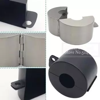 Крышка замка крана из нержавеющей стали, крышка дверной ручки, защита от кражи, запорное устройство для запорного клапана для кухни, сада на открытом воздухе