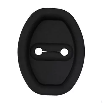 Крышка защелки дверного замка автомобиля, украшение автомобиля, заменяет, детали, универсальное чёрный