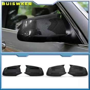 Крышка зеркала заднего вида, боковые зеркальные чехлы, автомобильные аксессуары, пригодные для BMW 5 серии F10 F11 F18 Pre-LCI 2010-2013 M Performance