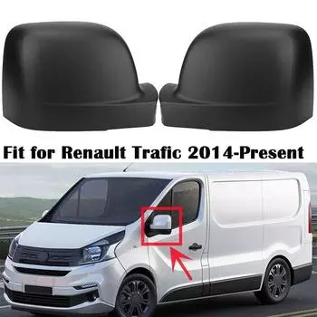 Крышка зеркала заднего вида для автомобиля Fiat Talento 2016- для Renault, Trafic, Vauxhall, Nis NV300 левая правая нижняя верхняя крышка зеркала Left Upper Cap