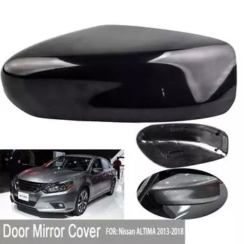 Крышка зеркала заднего вида, крышка бокового зеркала, подходит для Nissan Altima Sedan 2013-2018, аксессуары для стайлинга автомобилей right