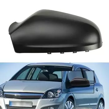 Крышка зеркала заднего вида с грунтовкой Левая Черная 6428917 для VAUXHALL OPEL Astra H MK5 2004-2014