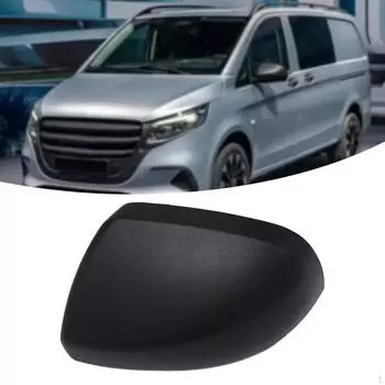 Крышка зеркала заднего вида с левой стороны, сменные детали, матово-черный цвет, простая установка, высокая производительность