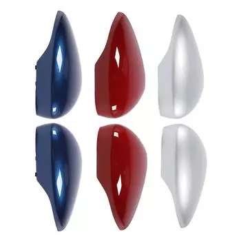 Крышка зеркала заднего вида с сильной защитой, устойчивая к погодным условиям, крышка бокового зеркала из АБС-пластика для Fiesta 2008 Silver Left 1594546; 8A6117K74