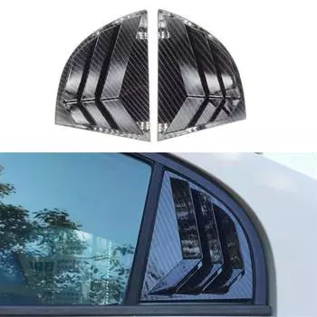 Крышка жалюзи бокового вентиляционного окна из углеродного волокна для HONDA Civic 2006-2011