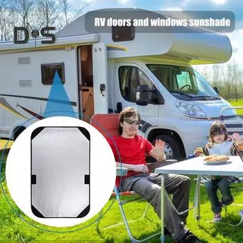 Крышка жалюзи для двери автофургона, устойчивая к ультрафиолетовому излучению, водонепроницаемая, простая установка, защита от ультрафиолетовых лучей, крышка жалюзи для боковой двери чёрный