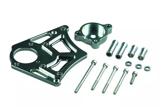 Крышка звездочки мотоцикла POSH FAITH с основанием поршня сцепления для CB1300SF CB1300SB Part (1998-2022) (2005-2022 гг.) Серебристый, Номер 053201-03