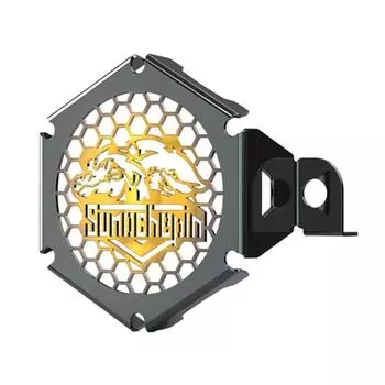 Крышка звукового сигнала мотоцикла, передняя решетка динамика, маски, защитные кожухи, привлекательные аксессуары для Cub CC110 CT125 CC50 чёрный