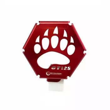 Крышка звукового сигнала Revolution Honda Hunter Cub CT125 HONDA CT125 REVOLUTION ЗАЩИТНАЯ КРЫШКА ЗВУКОВОГО СИГНАЛА, металл (Красный/Красный)