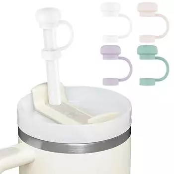 Крышки 10 мм соломенная пылезащитная бутылка для спортивной однотонной соломы