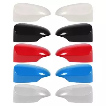 Крышки боковых зеркал заднего вида, противоударные, устойчивые к царапинам, сменные крышки зеркал заднего вида для автомобиля White Left: 87945 0D909