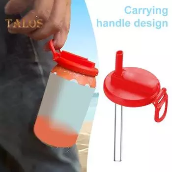 Крышки для банок из-под газировки с трубочками. Крышки для банок многоразового использования без содержания бисфенола А для стандартных банок с напитками. Крышка для походной банки без содержания бисфенола А для предотвращения проливания.