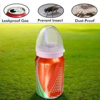 Крышки для банок с газировкой Yousheng с соломинкой, герметичные крышки для многоразовых банок, крышка для банки без бисфенола А для газировки, герметичная силиконовая крышка для банки с напитками светло-желтого