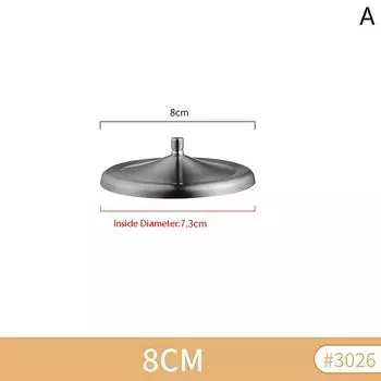 Крышки для чашек, крышка, кружка, чехлы из нержавеющей стали, металлические кружки для чая, кофе, замена 8cm