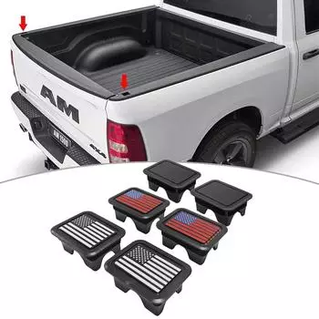 Крышки для карманов стоек багажника для грузовиков Dodge RAM 1500 2019-2024, заглушки для отверстий для стоек