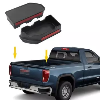 Крышки для карманов стоек, индивидуальные для GMC Sierra 1500 Chevrolet Silverado 1500 2019+, заглушки для отверстий в направляющих кузова грузовика, крышки для карманов стоек коричневый
