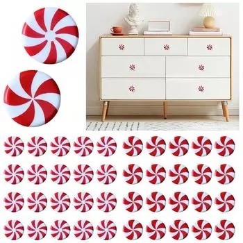 Крышки для кнопок мяты, крышки для ручек шкафов, новинка, мятные кнопки, украшения для домашнего декора, подарок One Size