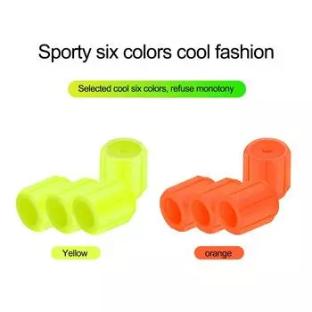 Крышки клапанов Колпачок штока клапана шины Материал ABS Синий красный