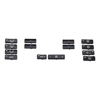 Крышки кнопок панели переключателей кондиционера для BMW X5 E53 64116915812