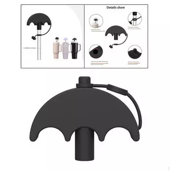 Крышки Силиконовые Пробки Крышка Пылезащитная И Герметизирующая Пробка для Аксессуаров Кемпинг чёрный