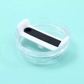 Крышки стаканов на 40 унций, тонкая сменная крышка стакана, сменная крышка стакана с защитой от брызг и брызг One Size белый