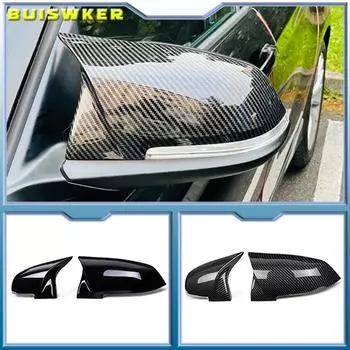 Крышки зеркал слева справа Крышка зеркала заднего вида для Bmw F20 F21 F87 M2 F23 F30 F36 X1 E84 I3 I3S Auto