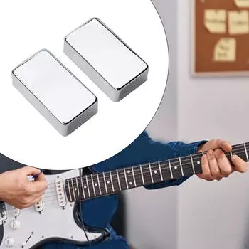 Крышки звукоснимателей для электрогитар - 2 шт. в упаковке чёрный