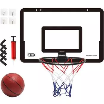 Крытая детская безопасность, забавные игры, детские мини-домашние упражнения, набор баскетбольных обручей, настенная рама, подставка, подъемная корзина, подвесной щит