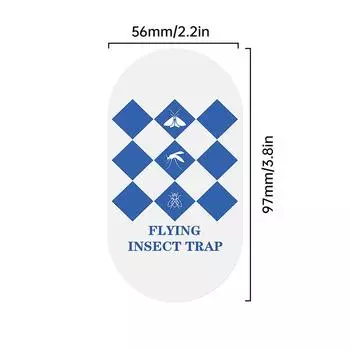 Крытая летающая, легкая ловушка для насекомых, комаров, моли и дома, лучшая ловушка для дома, кухни, спальни, зоны растений, гаража One Size