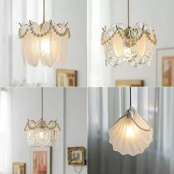 Крытая люстра, подвесной светильник для спальни, гостиной, кабинета, домашнего декора, художественного салона 3 color dimming