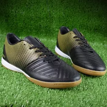 Крытые футбольные бутсы для футзала, мужские профессиональные нескользящие футбольные бутсы с говяжьей сухожильной подошвой, тренировочные бутсы 38