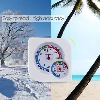Крытый и открытый -20 ~ 50 0-100% относительной влажности прецизионный указатель гигрометра термометр