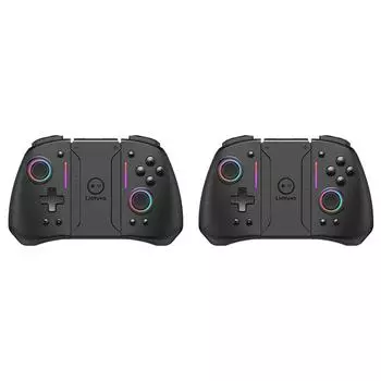 KS42 Bluetooth-совместимый беспроводной игровой контроллер для Switch/OLED/Lite (черный)