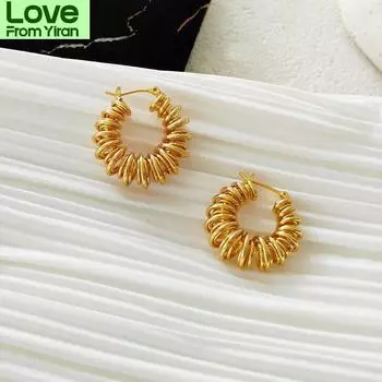 Серьги Kshmir New Spring Geometric, креативные модные серьги, темпераментные модные серьги, ювелирные аксессуары, подарок
